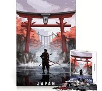 Amazing Torii Gate Japan Jigsaw Puzzles 1000 Pieces for Teenagers Sharp Memory Calm Leisure Neat Edges Festive Gift (38x52cm)