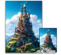 Amazing Towers Nature 1000 Pieces Puzzles for Adults Wooden Jigsaw Puzzles for Adults Perfect for Birthday Christmas 1000 PCS(75x50cm)