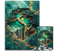 Amazing Tree on Granite 1000 Pieces Puzzles for Adults Paper Jigsaw Puzzles for Adults Perfect for Birthday Christmas 1000 PCS(38x26cm)