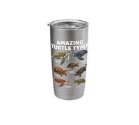 Amazing Turtle Types Sea Turtle Species Educational Stainless Steel Insulated Tumbler