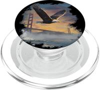 Amazing USA Eagle Costume for Golden Gate Bridge Lovers PopSockets PopGrip for MagSafe