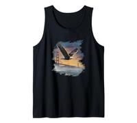 Amazing USA Eagle Costume for Golden Gate Bridge Lovers Tank Top