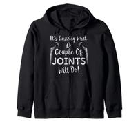 Amazing What A Couple of Joints Will Do Hip Replacement Gift Zip Hoodie