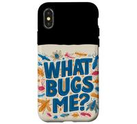 Amazing What Bugs Me Speech Costume Case for iPhone X/XS