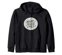 Amazing What Bugs Me Stamp Outfit Zip Hoodie