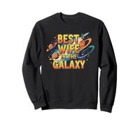 Amazing Wife Galaxy Stars Design for Loving Spouse Sweatshirt