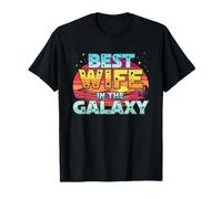 Amazing Wife Galaxy Stars Design for Loving Spouse T-Shirt