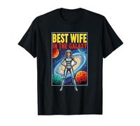 Amazing Wife Galaxy Stars Design for Loving Spouse T-Shirt