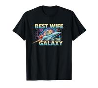 Amazing Wife Galaxy Stars Design for Loving Spouse T-Shirt