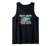 Amazing Wife Galaxy Stars Design for Loving Spouse Tank Top