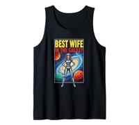 Amazing Wife Galaxy Stars Design for Loving Spouse Tank Top