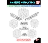 Amazing Word Search 3d: For Teens, Adult & Senior