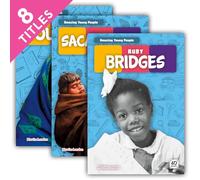 Amazing Young People Set: Anne Frank / Claudette Colvin / Louis Braille / Malala Yousafzai / Philo Farnsworth / Ruby Bridges / Sacagawea / Wolfgang Amadeus Mozart