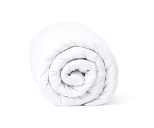 Amazinggirl Duvet without cover 135x200 cm - all-year comforter Quilted and microfiber duvets for bed White warm lightweight 135 x 200 cm Second choice Oeko-Tex