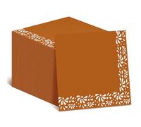 AmazingSpark 100 Pcs Cielito Lindo Party Decoration Disposable Mexican Cocktail Napkins Bulk Talavera Party Decor Cinco De Mayo Paper Towel for Wedding Bridal Baby Shower Dinner(Minimalist Style)