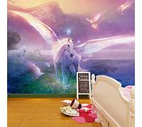 amazingsticker Unicorn Fairtale Birds Fantasy Wallpaper Mural Photo Children Poster DIY Decoration Wall Covering 315x215cm
