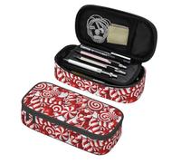 amazingtr Black White Checkered Pencil Case Organizer Big Capacity Pencil Pouch Stationery with Zipper School Supplies Pencil Bag for Girls Boys Office