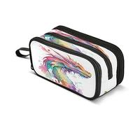 amazingtr Custom Cute Panda Pink Pencil Case Box Girls Personalized Name Large Pencil Pouch Stationery Pen Bag Organizer for Kids Teens Adults School Office