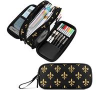 amazingtr Cute Kawaii Panda Pencil Case Organizer Big Capacity Pencil Pouch Stationery with Zipper School Supplies Pencil Bag for Girls Boys Office