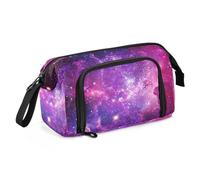 amazingtr Cute Panda in Various Pose Pen Pencil Case Makeup Pouch Big Capacity Multi-Purpose Travel Bag Office Organizer with Zipper