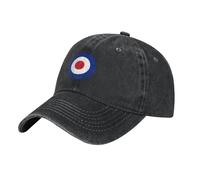 amazingtr RAF Roundel Baseball Cap Women Men Sun Hat Vintage Cowboy Hats Golf Caps Black