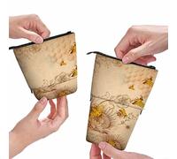 amazingtr Sloth Pen Bag Cute Funny Cartoon Sloth Large Pencil Case Big Capacity Pencil Pouch Pencil Holder