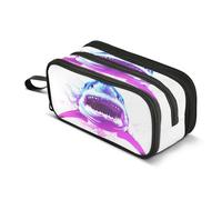amazingtr Unicorn Glitter Pencil Case Box Boys Girls Large Pencil Pouch Zipper Compartments Big Capacity Stationery Pen Bag Organizer Kids Teens Adults School