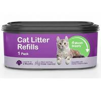 AMAZINK 2-Pack Cat Litter Pail Refill Bags. Fully Compatible with Litter Genie and Pet Genie Odor Control Systems