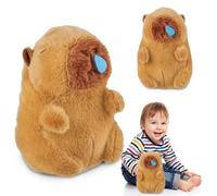 Amazluck Capybara Plush Toy, Cute Snot Capybara Teddy 23cm Cute Adorable Stuffed Animal Soft Toy Cartoon Kawaii Stuffed Doll Birthday Party Christmas Toys Gifts for Girls All Ages
