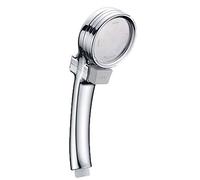 AMAZOM High Pressure Shower Head with Handheld Set, Switch Modes with One Click, ON/OFF Pause Switch Water Saving Shower Heads with 60 Inch Hose Bracket,Silver