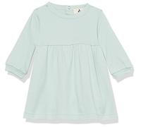 Amazon Aware Baby Girls' Organic Cotton Long-Sleeved T-Shirt Dress, Pale Mint Green, Premature