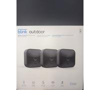 Amazon Blink Outdoor Smart Security Wireless 1080P Hd Camera, Works With Alexa - 3 Camera One Colour