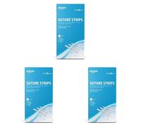 Amazon Basic Care - Hypoallergenic Sterile Suture Strips, 4 Sizes, 60 Count (Pack of 3)