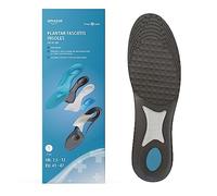 Amazon Basic Care Plantar Fasciitis Insoles, Size 41/47, Blue