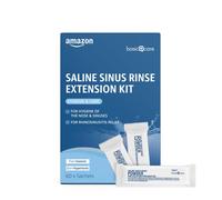 Amazon Basic Care Saline Sinus Rinse Extension Kit, 60 Count (Pack of 1)
