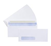 Amazon Basics #10 Security-Tinted Self-Seal Business Envelopes with Left Window Peel & Seal Closure - 500-Pack White