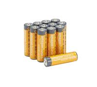Amazon Basics 12-Pack AA Alkaline High-Performance Batteries, 1.5 Volt, 10-Year Shelf Life