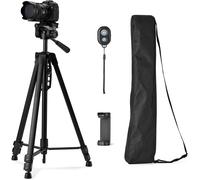 Amazon Basics 127cm/50inch Camera Tripod, Lightweight, with Bag, Adjustable Heig
