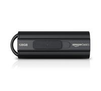 Amazon Basics 128 GB, USB 3.1 Flash Drive, Read Speed up to 130 MB/s, Black