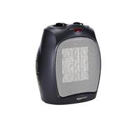 Amazon Basics 1800 Watt Ceramic Space Heater with Adjustable Thermostat - Black