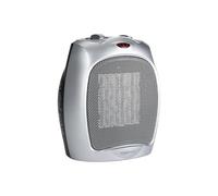 Amazon Basics 1800 Watt Ceramic Space Heater with Adjustable Thermostat - Silver
