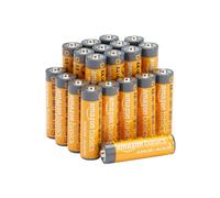 Amazon Basics 20 Pack AA Alkaline High Performance Batteries 1.5 Volt 10 Year