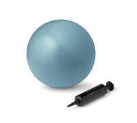 Amazon Basics 22.9 cm Mini Pilates Ball, Anti-Burst Exercise Ball for Yoga, Core Training, Aqua