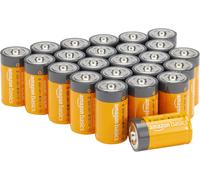 Amazon Basics 24-Pack D Cell All-Purpose Alkaline Batteries, 1.5 Volt, 5-Year S