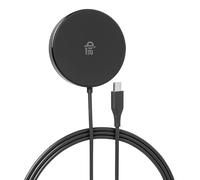 Amazon Basics 25W max. Qi2.2 Certified Wireless Charging Pad with kickstand,MagSafe Compatible for iPhone 17/Air/16/15/14/13/12, Magnetic Compatible for Android Smartphones,Black(Adapter Not Included)