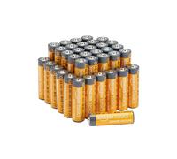 Amazon Basics 36-Pack AA Alkaline High-Performance Batteries, 1.5 Volt, 10-Year Shelf Life