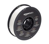 Amazon Basics 3D Printer Filament, 1.75 mm, 1 kg Spool (2.2 lbs), Silk Off Whit