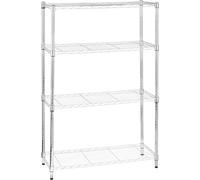 Amazon Basics 4-Shelf Storage Unit With Height Adjustable Shelves and Levelling