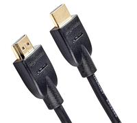Amazon Basics 4K HDMI Cable 3m - 18Gbps High Speed with Ethernet, 4K@60Hz, 2160p, Black