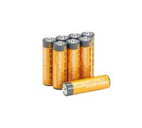 Amazon Basics 8-Pack AA Alkaline High-Performance Batteries, 1.5 Volt, 10-Year Shelf Life